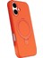 Apple iPhone 17 Regal Magsafe Standlı Kapak - Turuncu 3