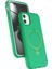 Apple iPhone 11 Regal Magsafe Standlı Kapak - Yeşil 1