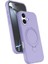 Apple iPhone 17 Regal Magsafe Standlı Kapak - Lila 1