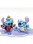 Stitch Premium Seri Büyük Boy Figür 11 cm Aksesuarlı Parçalar Vampir ve Mumya Kostümlü 2li Set 1