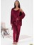 Estiva 24397 Bayan Kadife 3'lü Pijama Takım 1