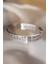 316L Çelik Roma Rakamlı Silver Renk Bilezik Kelepçe - TJ-BB3566 1