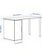 Alex Çalışma Masası Beyaz 140 x 60 cm Lagkapten Adıls 2