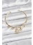 Güneş Charmlı Gold Renk Pirinç Kadın Bileklik - TJ-BB8041 1