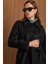 Reglan Kol Kruvaze Kısa Kaban SİYAH 3150 6