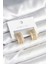 Zirkon Taşlı Şerit Model Gold Renk Pirinç Kadın Küpe - TJ-BKP11282 1