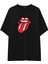 The Rolling Stones Oversize Tişört - Siyah 1