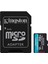 Kingston SDCG4-256GB 256GB Microsdxc Canvas Go Plus Gen4 200MB-S A2 U3 V30 Card + Adp Hafıza Kartı 1