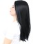 Fiber Sentetik Uzun Düz Peruk - Siyah 3