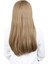 Fiber Sentetik Uzun Düz Peruk - Bebek Kumralı 4