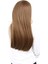 Fiber Sentetik Uzun Düz Peruk - Kumral 2