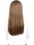 Fiber Sentetik Uzun Düz Peruk - Kumral 4