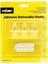 61328 3pc Removable Transparent Adhesive Hooks, 2