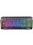 Rampage KB-R63 Stage Siyah 4 Makro Fonksiyon Sese Duyarlı Işıklı Rgb Q USB Oyuncu Klavyesi 2