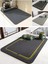 Tezgah Üstü Bulaşık Kurutma Matı,mutfak Matı, Tezgah Üstü Kaymaz Kurulama Örtüsü,bulaşık Kurutma Matı (Siyah, 40X50) 1