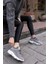 Leva Kadın Gri Taş Detay Eva Taban Sneaker 2