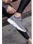 Leva Kadın Gri Taş Detay Eva Taban Sneaker 3
