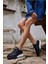 Ready Kadın Siyah Gercek Deri Sneaker 8
