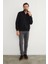 3 Iplik Yarım Fermuarlı Sweatshirt 3