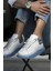 Tonny Kadın Beyaz Mavi Aır Taban Sneaker 5