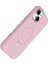 Apple iPhone 15 Regal Magsafe Standlı Kapak - Açık Pembe 3