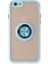 6 Kılıf Montreal Yüzüklü Silikon Kapak - Buz MAVI-(5796) 1