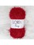 Loren Furry Koyu Kırmızı El Örgü Ipi - RF024 - 34052 1