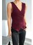 Kadın Bağlamalı Sezonluk Triko Yelek 3