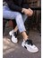 Desire Kadin Beyaz Bagcıklı Sneaker 2