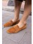 Otton Kadin Vizon Kum Suet Loafer Babet 4