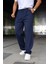 Erkek Beli Lastikli Baggy Pantolon 2