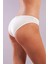 Golshan Garland Mini Slip, Kadın Güpürlü Ekru Külot 4