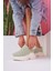 Alice Kadin Yeşil Trıko Sneakers 3