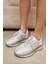 Fabiana Kadın Gri Parasut Gri Seffaf Detay Airtaban Sneakers 7