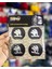 Universal Araç Uyumlu, Skoda Jant Göbeği Arması, Sticker 4'lü Set 60MM 1
