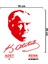 Atatürk Imza Sticker - Atatürk Sticker - Oto Sticker - Araba Sticker - Araç Sticker - 16CM x 20CM 2