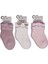 Bfs Katamino Mikaya Kız Bebek Havlu Soket Çorap K45913 Asorti 1