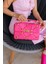Afrodit Kadin Fusya Kapakli Piramit Detay Omuz Çanta 2