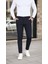 Erkek Slim Fit Likralı Gabardin Pantolon 2