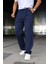 Erkek Beli Lastikli Baggy Pantolon 2