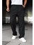Erkek Beli Lastikli Baggy Pantolon 1