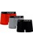 Dri Fit Ultra Stretch 3 Pack Micro 3 Lü Paket Kısa Boxer Siyah Kırmızı Gri 1