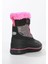 Luna Su Geçirmez Siyah Kız Çocuk Bot & Bootie 23204-F 3
