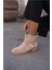 Sesko Kadın Nude Gercek Suet Bootıe 4