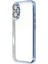 iPhone 16 Plus Kılıf Lensli Silikon - Açık MAVI-(5796) - M405R925-K09405 2