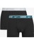 Dri Fit Ultra Stretch 2 Pack Micro 2 Li Paket Kısa Boxer Siyah 2 Renk Bantlı 1