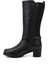 Kadın Siyah Kalın Topuklu Hakiki Deri Çizme 3
