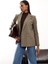 Vizon Çizgili Blazer Ceket 5174 1