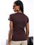 Kahverengi Fit Basic Tişört 5