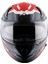 Apex Turbıne 2 Full Face Kapalı Kask Grey Red Dull 3